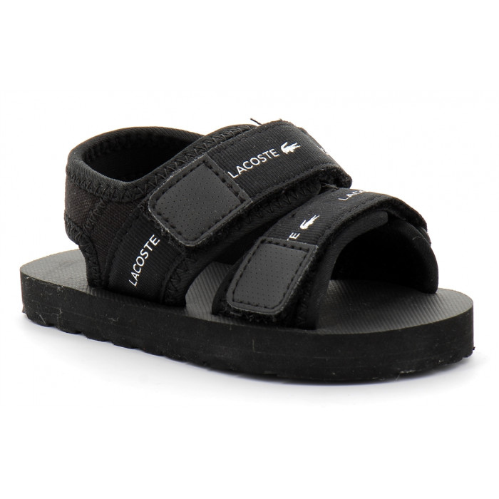 lacoste sandales sol bébé en tissu
