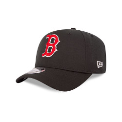 boston red sox noir 9fifty stretch snap cap